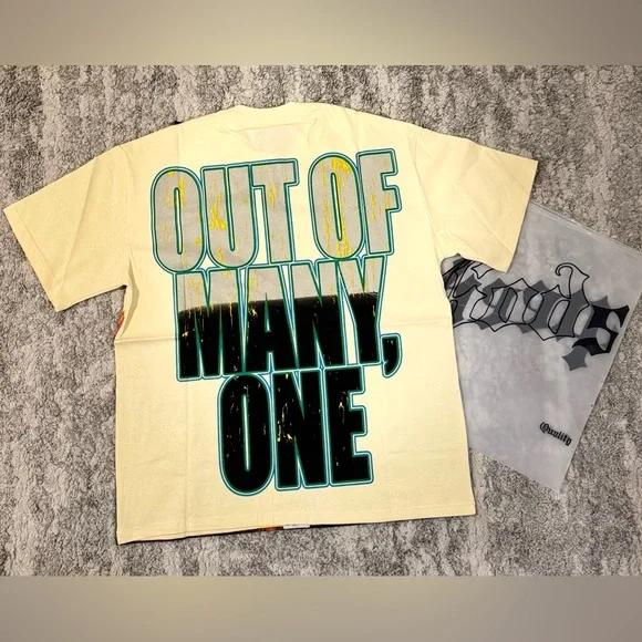 Godspeed Men's Graphic Tee - Cream and Black - Picture 2 of 3